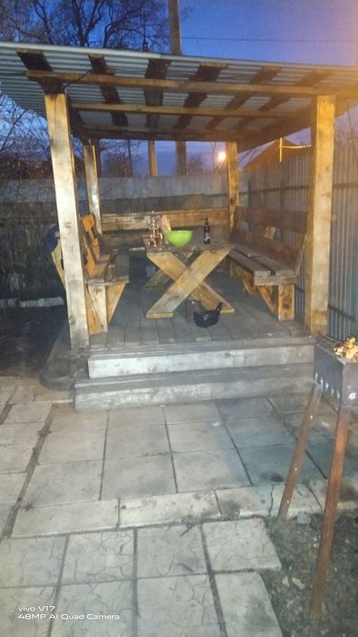 Продам беседку навес лавочки