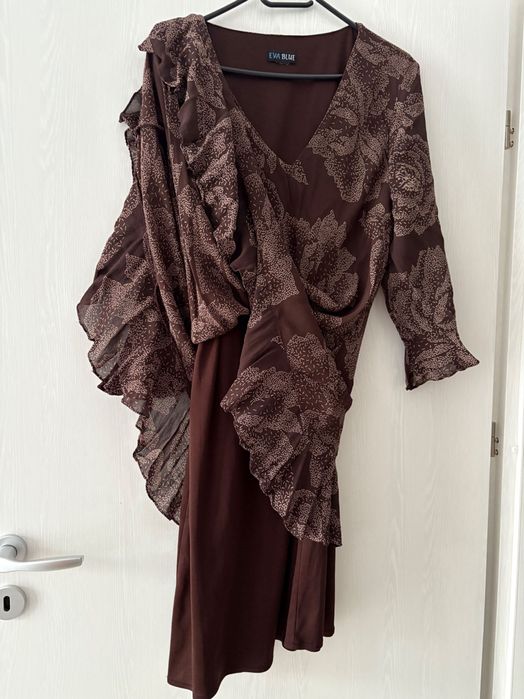 Rochie de vara cu volane