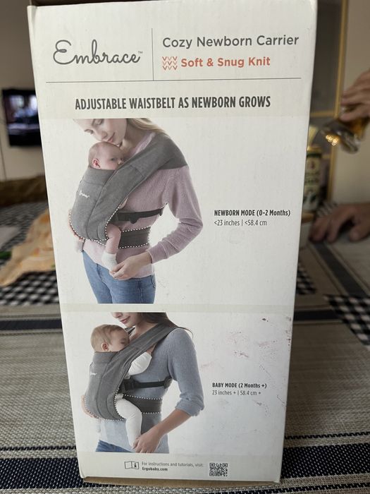 Рюкзак-кенгуру с рождения