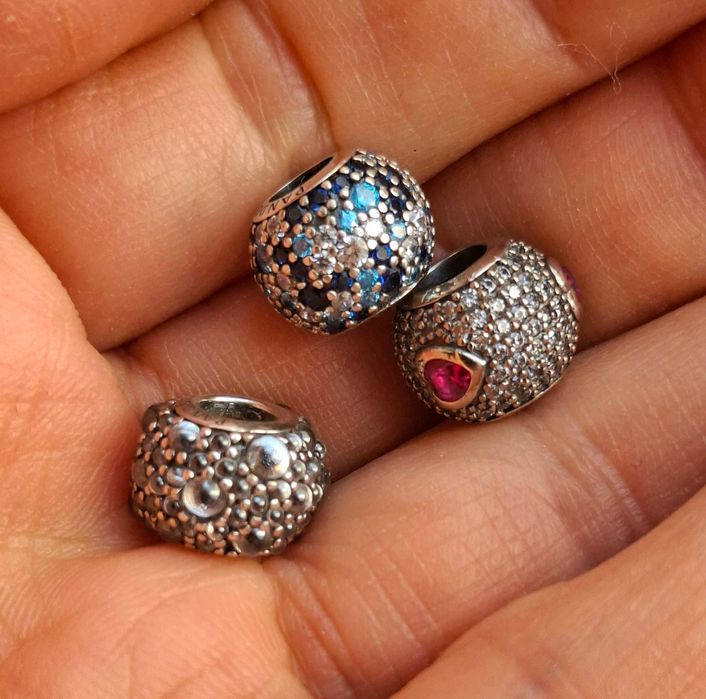 Сребърни талисмани за гривна Pandora