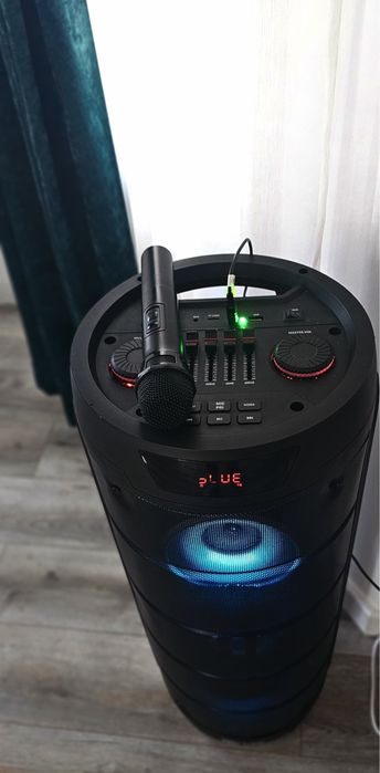 Boxă Portabilă E-BODA Party 200 Pro Maxi cu Microfon – Ca Nouă / Puțin folosită