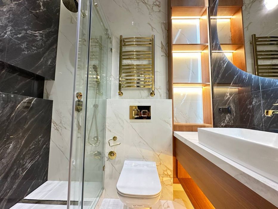 Алайский Габус! Новая 3 комнатная квартира 120м2! С Авторским ремонтом