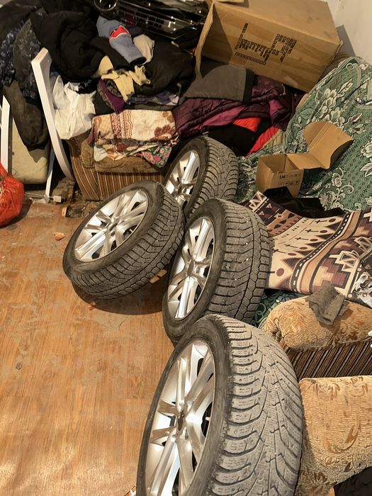 титанка с зимней покрышккой