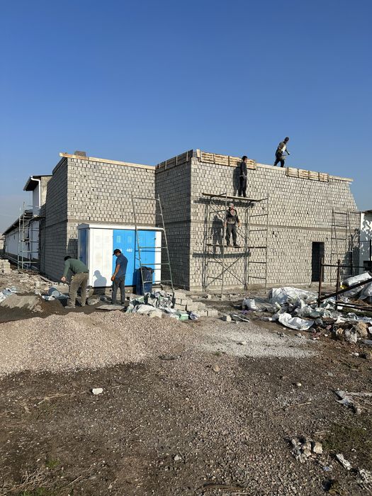 Шлака блок териш Забор, Временка  Шлака блок терамиз фундамент сувок