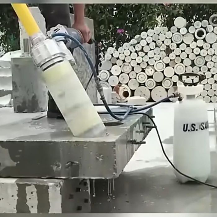 Аппарат для алмазного сверления