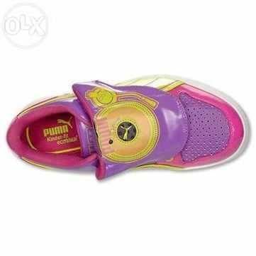 Pantofi cu sunete muzicali pentru copii originali Puma DJ Lo Junior