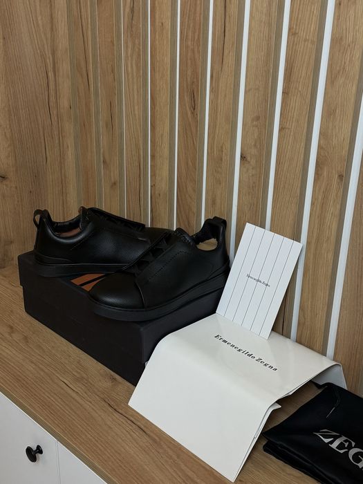 Мъжки обувки Zegna Triple Stitch