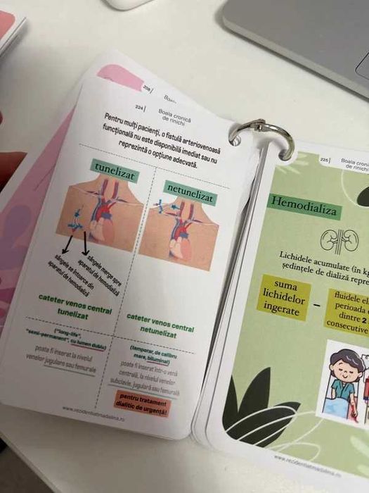 Vand flashcarduri rezidentiat Madalina - Nefrologie