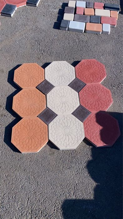 Перегородка, сплитерный блок, брусчатка