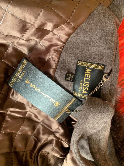 Пальто кашемировое трапеции размер 44