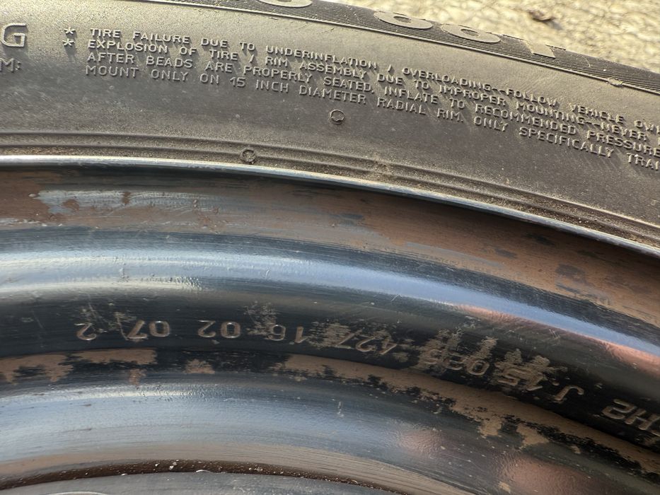 Стоманени джанти Dacia 6Jx15 ET 50 4x100 ном 19