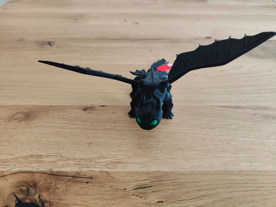 Фигурa гъвкав  дракон  Toothless - Flexi модел