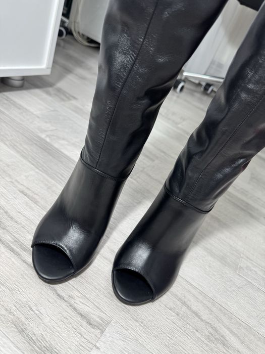 Cizme din piele naturala , marime 37