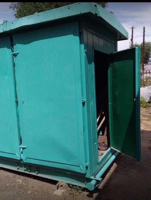 Железный вагончик-хоз.блок