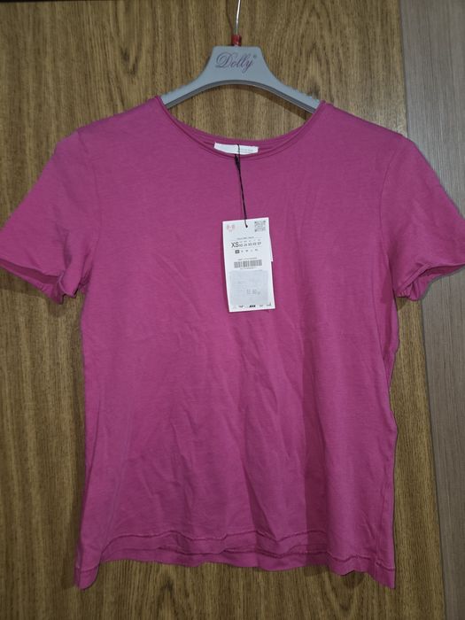 Tricou Zara S nou cu eticheta