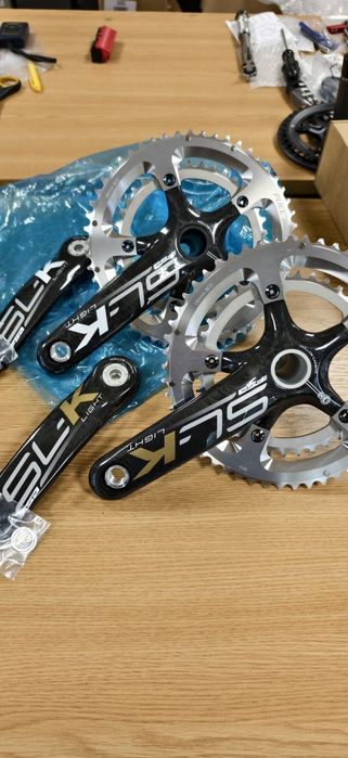 Курбели FSA SL-K Light Carbon 53/39T BB30 /(68 и 73 mm) /рамо 170 mm