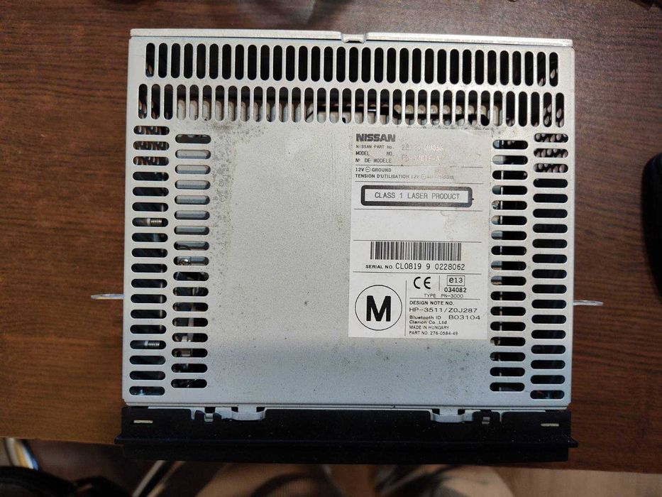 Музика CD NIssan Quashqai 2010