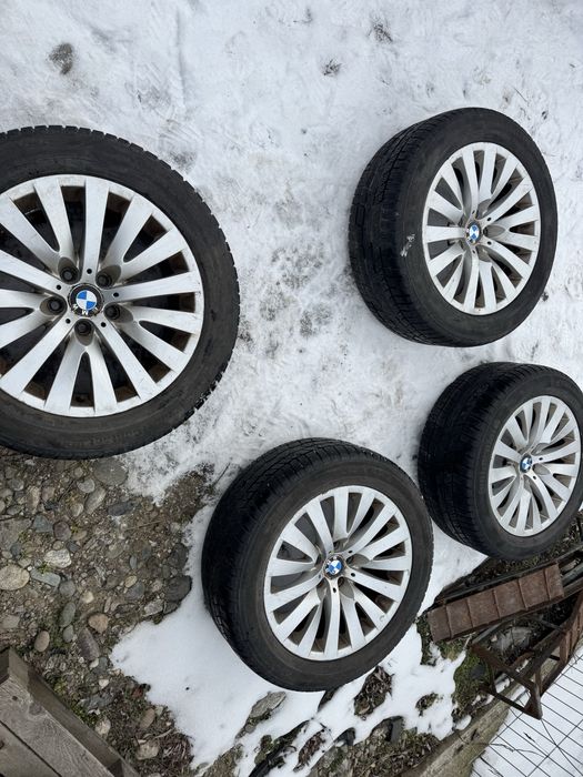 Jante cu cauciucuri iarna 245/50r18 seria 7 bmw f01 f02 ...