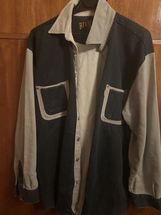 Дънкова риза 2XL