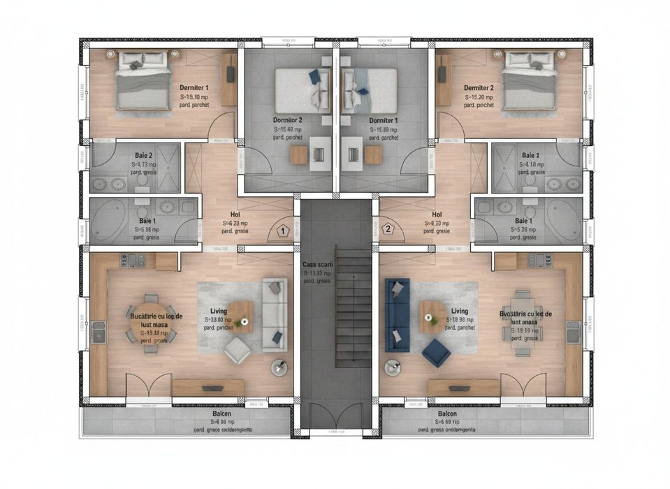 Apartament la pret de investitie la numai 4km de Brasov, cartier Izvor