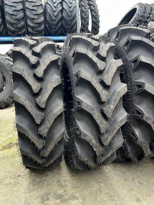 Cauciucuri noi 13.6-28 cu 12 pliuri pentru tractor cu livrare rapida