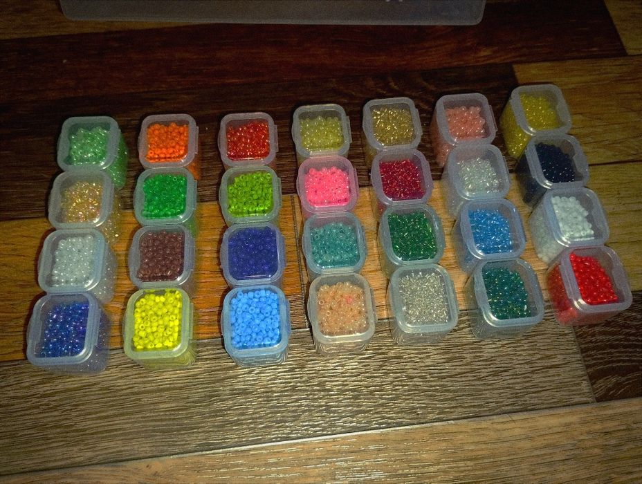 Бисер  упаковка.