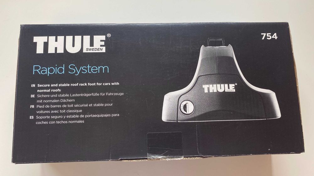 Sistem bare transversale Thule Rapid System 754 + Kit 1618