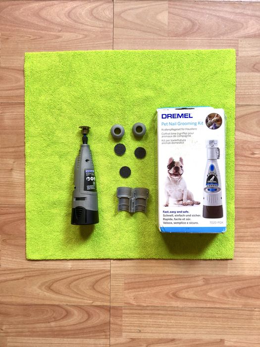 Kit pet nail grinder pet grooming dispozitiv unghii câini accesorii Dremel 7020 Bosch with AA batteries
