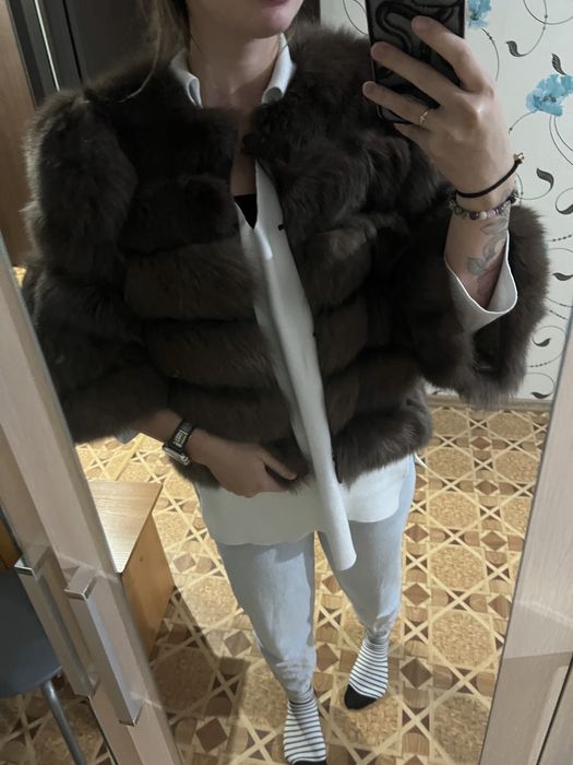 Продам шубу песец