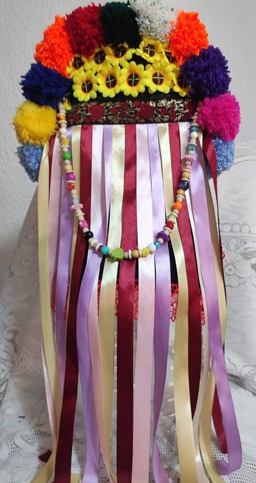 ДЕТСКА кукерска маска, гугла, нова, уникат,ръчна изработка,