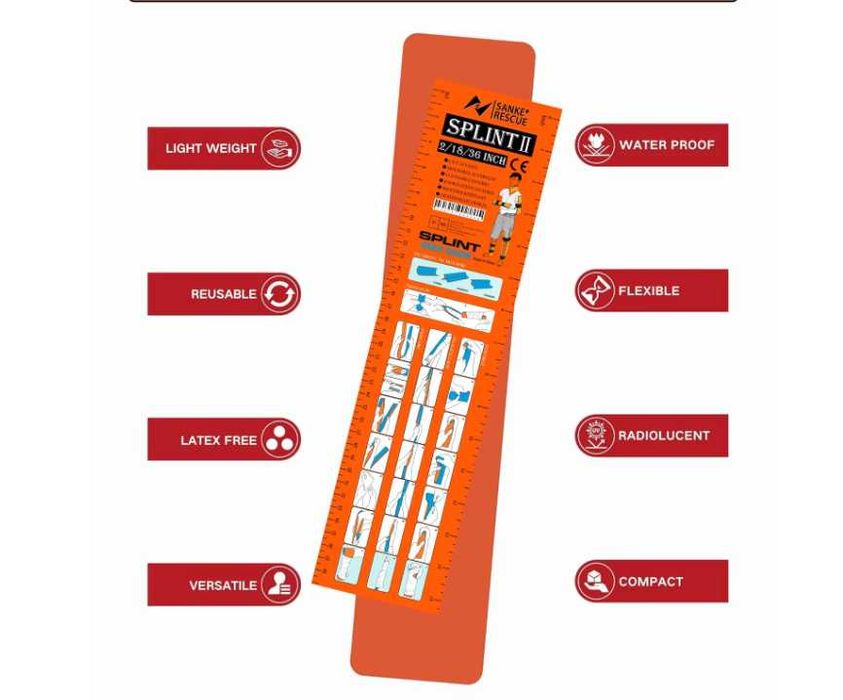 - 30% Шина за първа помощ SANKE RESCUE – здрава, гъвкава и удобна