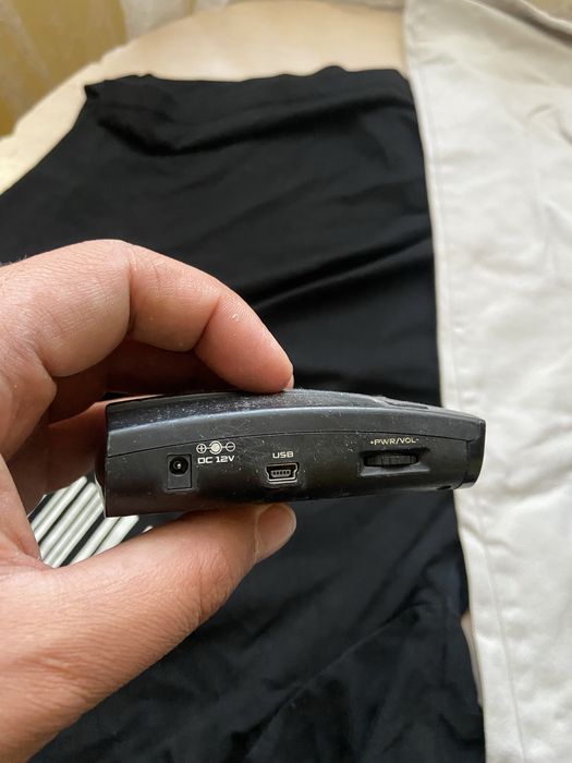 Радар детектор в рабочем состоянии