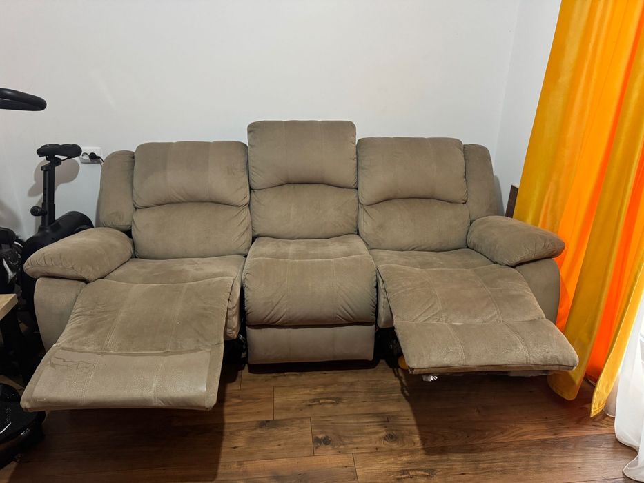 Canapea recliner 208x94x103 cm Mobexpert