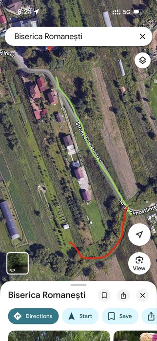 Vand teren extravilan aproape de intravilan 2600mp Targu Jiu