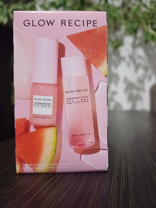 Set Glow Recipe Toner si Serum
