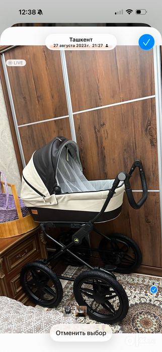 Коляска BeBe-Mobile Gusto Retro Deluxe