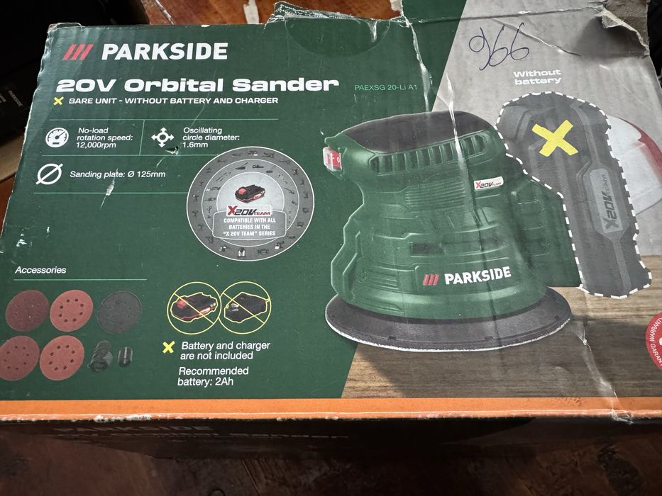 Slefuitor Parkside 20 v