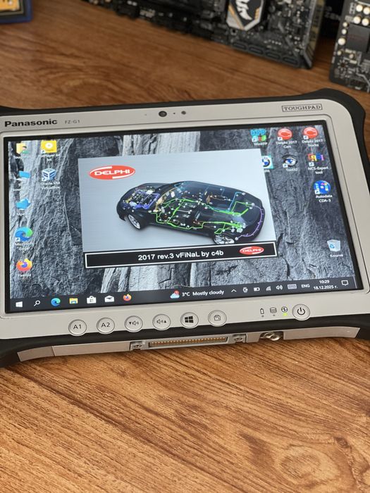 Таблет Лаптоп Panasonic ToughPad FZ-G1 i5-6Gen, 4GB RAM, 128GB SSD