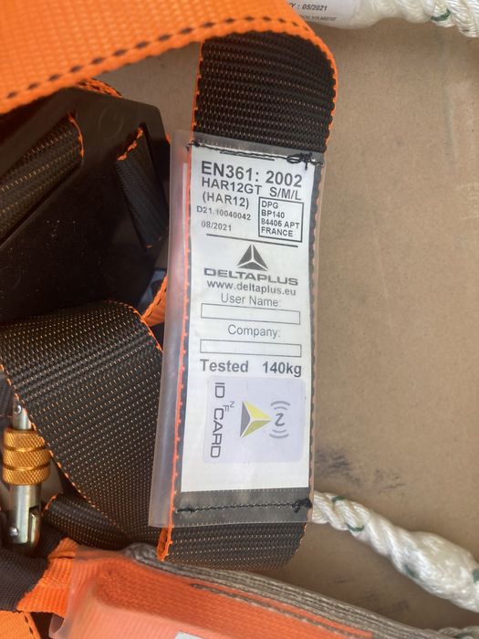 Ham Catarare Delta Plus si Cordon pentru Centura de Siguranta Akrobat