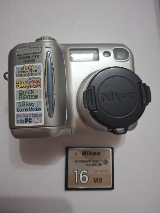Цифровая камера  Nikon cool pixels 4300