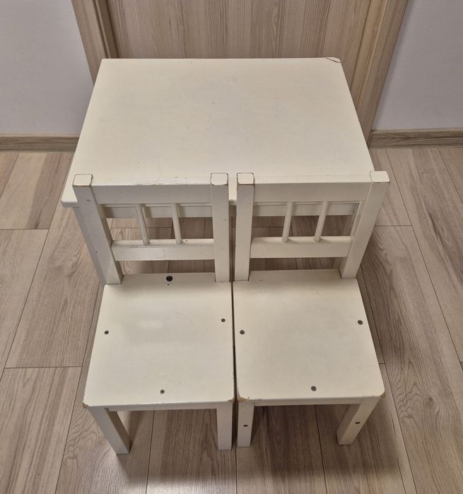 Masa cu 2 scaune pentru copii, produs IKEA,  folosite
