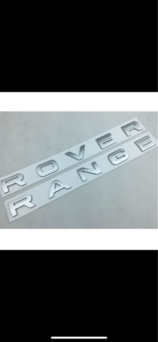 Set litere scris Land Rover Range Rover Sport emblema capota portbagai