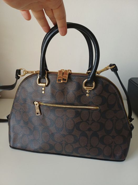 Чанта Coach естествена кожа