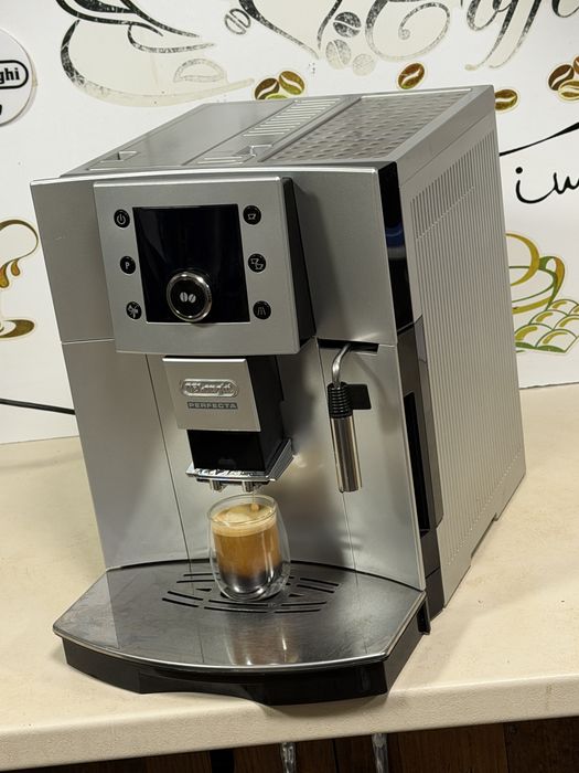 Кафемашина кафе автомат delonghi perfecta с гаранция