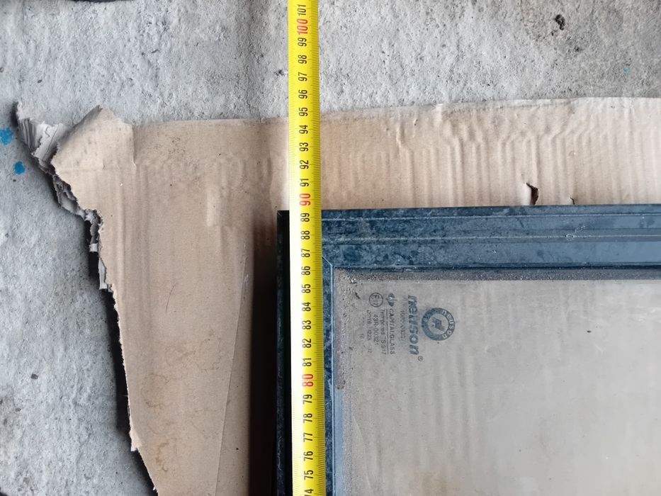 Geam frontal cu slider si rama, utilale, Neuson 1200rd