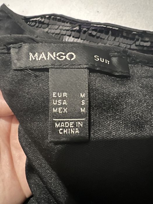 Fustă din paiete Mango