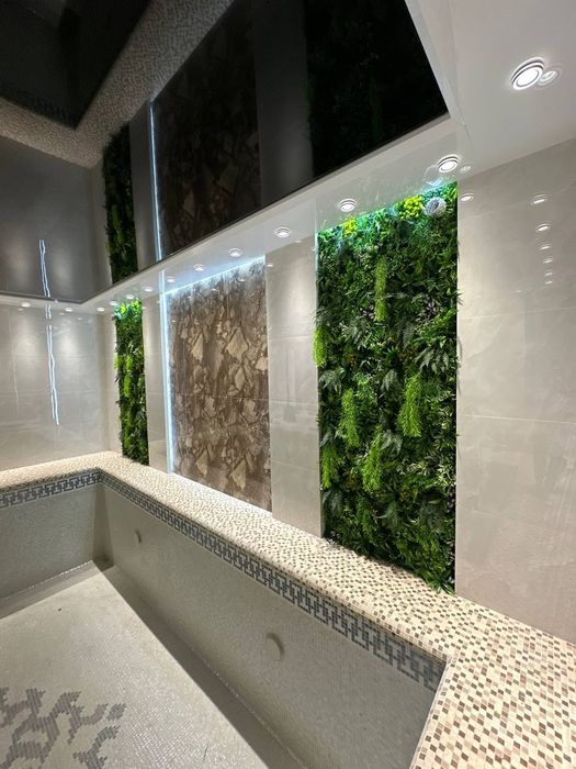 Установка искусственный свети, гуллар урнатиб чиройли киберамиз