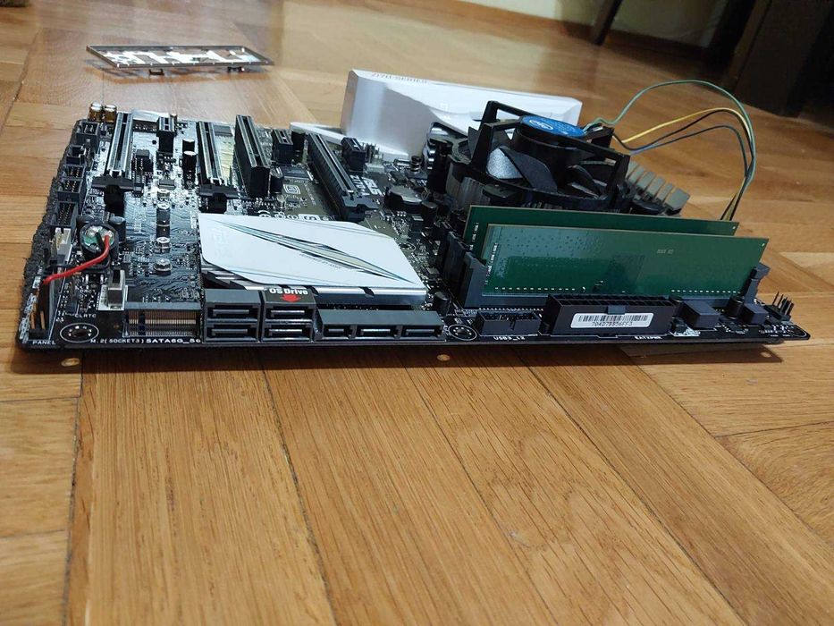 Intel i7 6700 + Asus Z170-A + 16GB Kingston 2133mhz + охладител