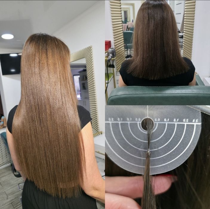 Наращивание волос у топ мастера со стажем 6 лет