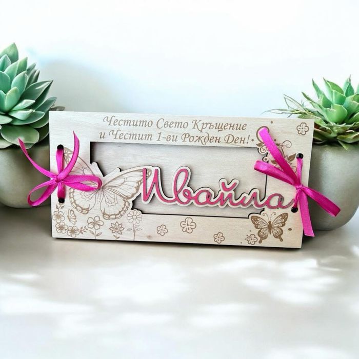Персонализирана картичка за повод